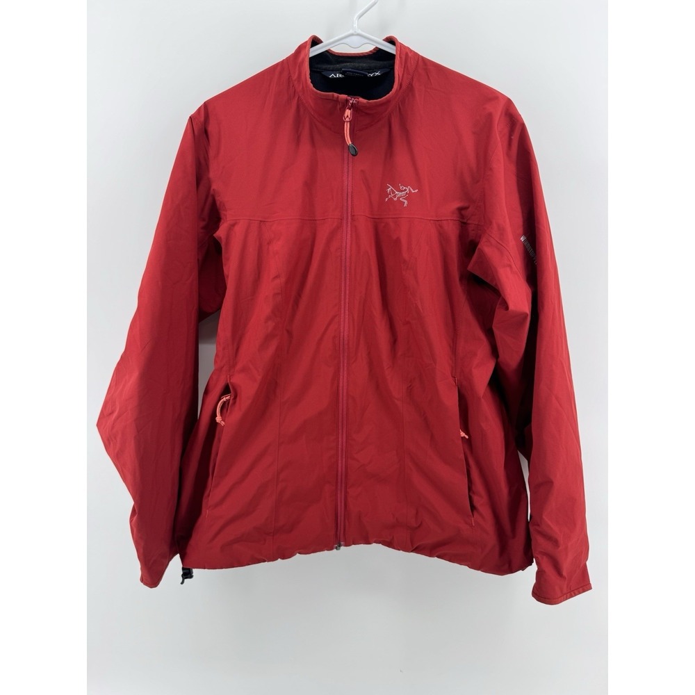 Arc'teryx Women Windstopper Full Zip Packable Jacket L 12/14 Performance Active